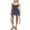 thumbnail image 1 of CNKOO Asymmetrical Ruffle Dress with Sleeveless Design for Women, 1 of 5