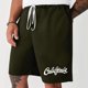 thumbnail image 2 of Mens Casual Shorts Lace-Up Elástico Cintura Bolsillo Ejercicio Fitness Hogar Pantalones de Media Longitud para Diario, 2 of 5