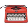 Royal 79120Q Classic Manual Typewriter (Red)