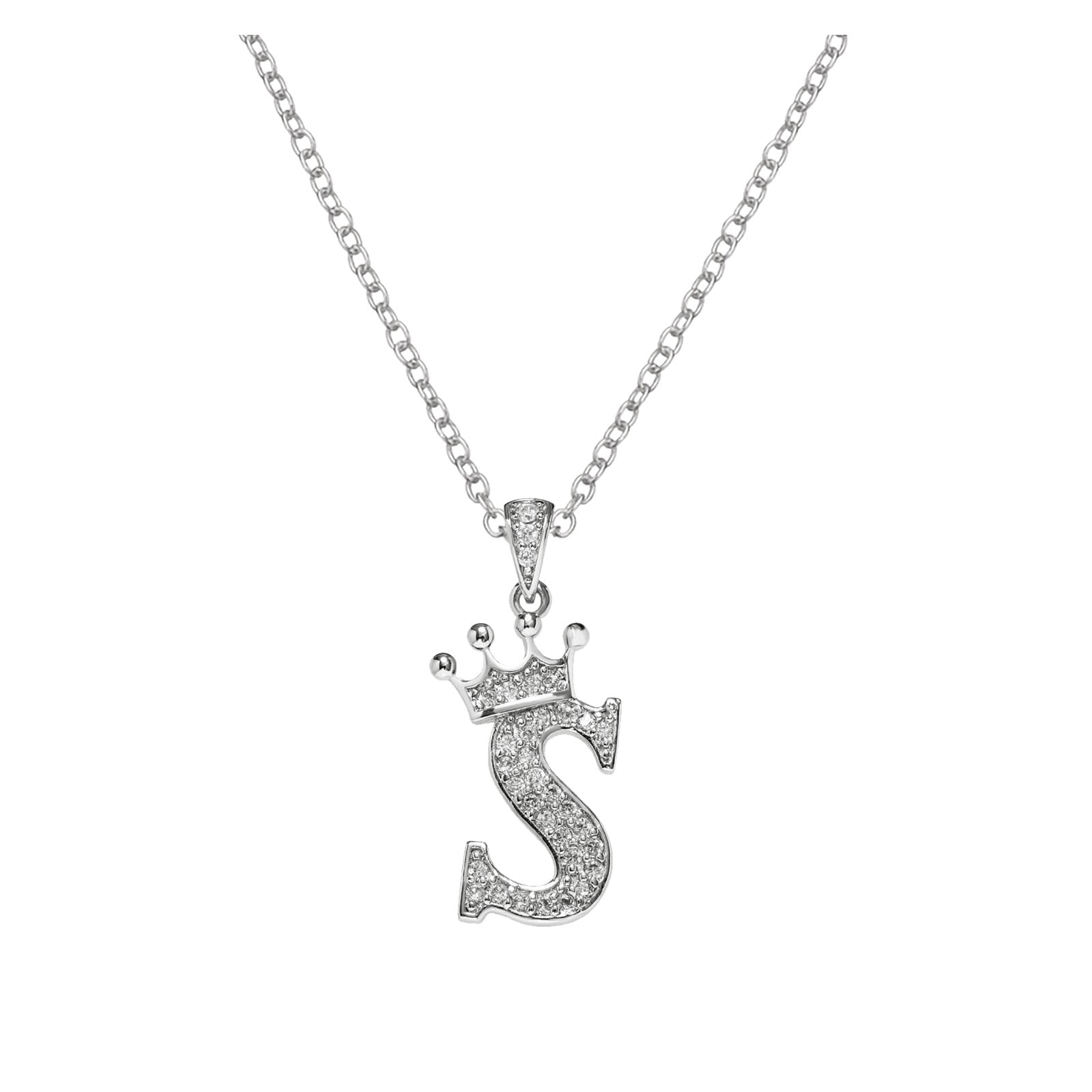 pgeraug gifts for women 26 english letters full diamond pendant