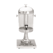TableCraft 71 Cash & Carry Beverage Dispenser, 2 gallon reservoir, 10-1/4" x 13-3/4" x 21"H, 5-1/2" faucet clearance, dishwasher safe, stainless steel/polycarbonate,, 1 each