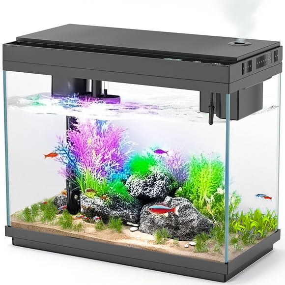 Acuario Inteligente Rechale 9L con Humidificador y Luces RGB