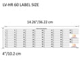 thumbnail image 2 of LV Horizontal Sideways Fuse Box Circuit Breaker Panel Directory Labels/Decals/Stickers for All Electrical Panel/Load Centers (Horizontal 60 Circuits 2 Pcs), 2 of 4