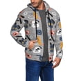 thumbnail image 2 of Naloa Dog Men’s Hoodies, Zip up Hoodie, Sweatshirts,Hoodies for Men Sizes S-3XL-3X-Large, 2 of 5