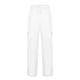 thumbnail image 2 of Pantalones Prolriy para mujer, lisos, con cordón, cintura elástica y bolsillos, color blanco XXXL, 2 of 3