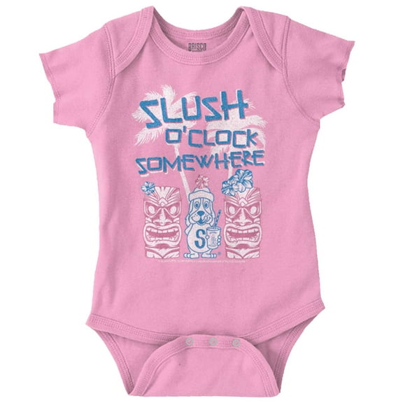 Vintage Beach Vacation Slush Puppie Bodysuit Jumper Girls Infant Baby Brisco Brands 12M