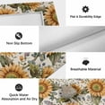 thumbnail image 6 of Sunflower Vintage Outdoor Rug for Patio/Deck/Porch, Non-Slip Large Area Rug 5 x 7 Ft, Fall Farmhouse Botanical Floral Indoor Outdoor Rugs Washable Area Rugs, Reversible Camping Rug Carpet Runner, 6 of 8