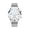 H, variant on NovaStitch Men's Watch Stainless steel Quartz Analog Watch Fashion Leather Watches Casual Daily Wear with Date Window Gift for Men and Women Accessories