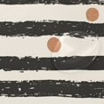 thumbnail image 4 of Yayeee Shower Curtain with Hooks 72"x72" Waterproof Fabric Bathroom Hanging Decor, Black Stripes, 4 of 5