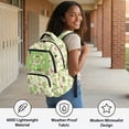 thumbnail image 4 of Bulopur Boys 17 Inch School Backpack 4 Piece Colorful Dinosaur Print Bookbag with Lunch Bag, Water Bottle Sleeve and Pencil Case, 4 of 7