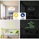 thumbnail image 4 of 100 pegatinas de pared de plástico noctilucentes fluorescentes con estrellas luminosas que brillan en la oscuridad para el hogar, decoración de arte, techo, decoración de pared, decoración de habitación de niños y bebés, amarillo 100 brillar Electrónica, 4 of 5