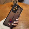 thumbnail image 3 of Funda mate para Redmi A1 K50 K40 GAMING K30 K20 10X 10C 10 9C 9T 9A 9 8 PRO 4G 5G Funda dibujos animados Marvel Spider-Man Spider Web, 3 of 5