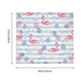 thumbnail image 3 of Honeii Flamingo and Pineapple print Tapestry for Bedroom, Tapestry Wall Tapestry Aesthetic, Room Decor Classroom Tapestries for Living Room Dorm Room 51" X 60", 3 of 6