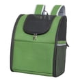 thumbnail image 2 of Bolsa de viaje con ventilación Mochila para mascotas para perros pequeños Gatos Capacidad 35 ml Jaula Verde Yuyangstore Organizador de viajes, 2 of 8