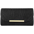 thumbnail image 1 of Bolso Cuadrado Hombro Brillante Cruzado Con Cadena Boda Noche Elegante para Mujer, 1 of 9