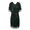 Dark Green, variant on PrettyGuide Women's Flapper Dresses Tiered Long Fringed Sequin 1920s Great Gatsby Cocktail Dress with Sleeves