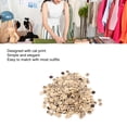 thumbnail image 3 of 500Pcs Round Knitting Buttons, Novelty Cartoon Patterns Wood Buttons For Kids Clothes Bag Craft 15mm, 3 of 8