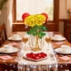 thumbnail image 4 of Adorno De Rosa De Cristal 1Pcs Crystal Rose Ornament Glass in Yellow for Valentine's Day Wedding Birthday Gift Keepsake 9.45x2.76" JASKFLY, 4 of 8