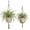 Linen Color, variant on 2 Pack 41 48 Inch Large Macrame Plant Hanger Rope to Hang Flower Pot Plant Holder for Indoor Outdoor Decorations, 4 Legs (Linen Color)