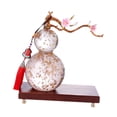 thumbnail image 2 of Estatua de calabaza china, adorno de Feng Shui, relleno de lámina dorada, figura de calabaza Hulu, escultura de resina para entrada interior de año, 2 of 8