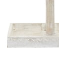 thumbnail image 4 of DecMode 11"W, 12"H Wood Natural Jewelry Stand, Silver, 1 - Piece, 4 of 9