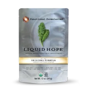 Functional Formularies Liquid Hope Organic Whole Foods Meal Replacement, Original Formula, 12 oz. Pouch, 24 Count