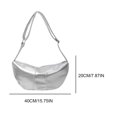 thumbnail image 2 of Bolso Tipo Cartera Retro Hombro Con Forma Media para Mujer Gran Capacidad, 2 of 9