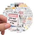 thumbnail image 4 of 52pcs Singer Album Sticker Pack, Waterproof Motorcycle Decals for Car, Laptop, Bicycle, 4 of 5