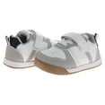 thumbnail image 7 of Josmo Boys Hook And Loop Sneakers. (Infant Toddler), White, Size: 4, 7 of 7