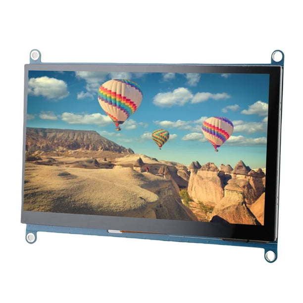 Pantalla Táctil Capacitiva De 7 Pulgadas, 1024 X 600 Altavoces Duales Plug And Play De 5 Puntos Pantalla Táctil Portátil Para Computadoras Para Consolas De Juegos