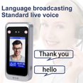 thumbnail image 2 of IP WiFi Dynamic Face Recognition Time Attendance Access, 2 of 5