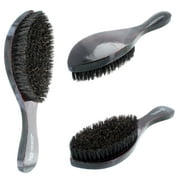 Curved Pure Soft Boar Bristle Wave Hair Brush by Eden #0551