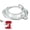 grey, variant on PQPO Pouring Shield Compatible KitchenAid Tilt Head 4.5-5Quart Mixer,Fully Enclosed Foldable Lid Mixer Bowl Cover