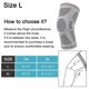 thumbnail image 2 of Rodillera de compresión Sve soporte de rodilla para correr yuxing, 2 of 5