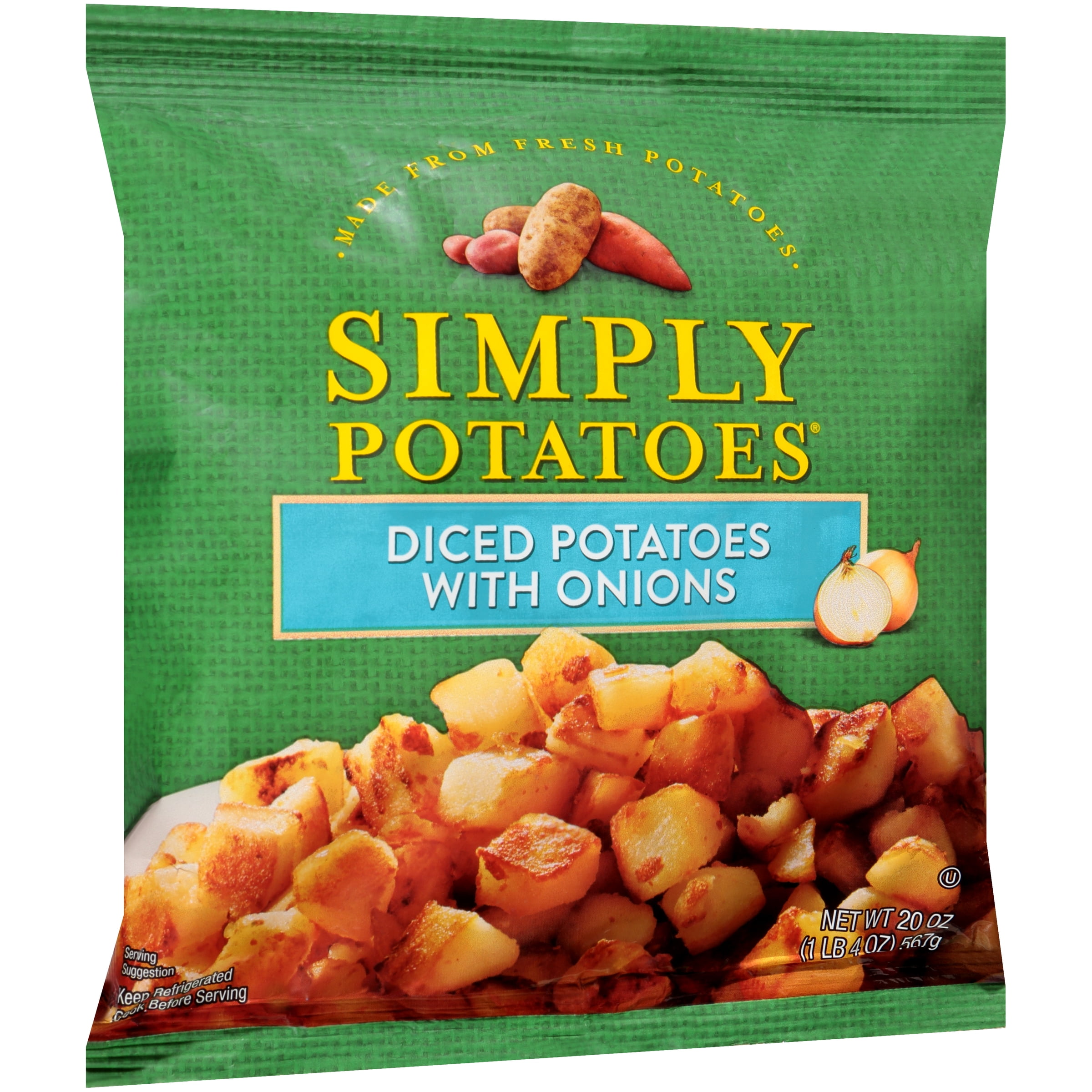 Simply Potatoes Diced Potatoes With Onions Oz Pack Of 1 Walmart Com Walmart Com