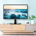 thumbnail image 6 of RTVR Swivel Table Top TV Mount Stand for 27 to 60 inch Flat Curved Screen TVs, Table Stand with Tempered Glass Base, 6 of 10