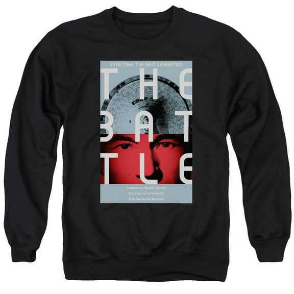 Star Trek - Tng Season 1 Episode 9 - Crewneck Sweatshirt - Small
