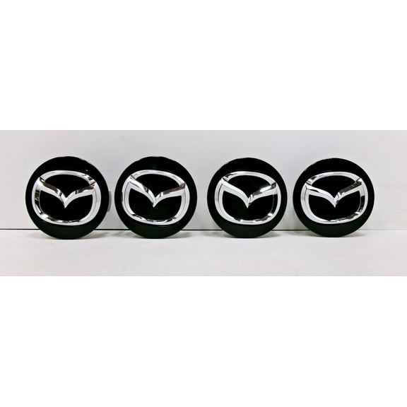 Pre-Owned 2022 Maxda 3 Set Of 4 Wheel Center Caps BJS7-37190 4K OEM (Good)