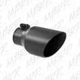 thumbnail image 2 of MBRP T5123BLK Embout Universel 4 Po. O.D. Double Paroi Inclinée 2.5 Po. Embout d'Échappement, 2 of 4