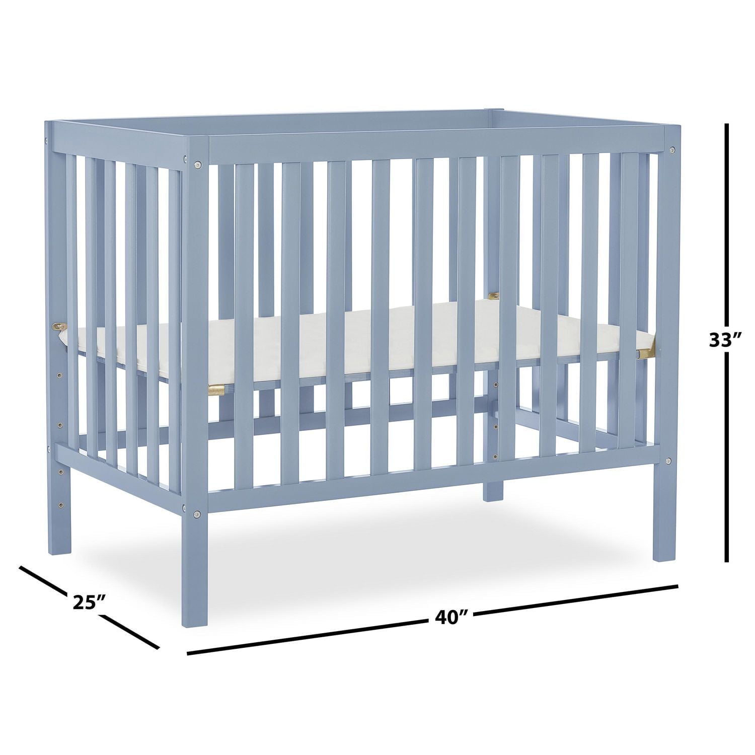 Dream On Me  Edgewood 4-in-1 Convertible Mini Crib