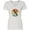 AA-White, variant on Inktastic Hair Stylist Barber Retro Sunset Women's V-Neck T-Shirt