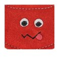 thumbnail image 2 of Benji & Flo Crazy Faces Bounce Back Boomerang Suede Rope Dog Toy, 2 of 3