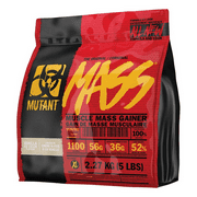 Mutant Mass Weight Gainer Protein Powder – Build Muscle Size and Strength, 5 Lb