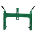 thumbnail image 2 of Towallmark 3 Point Quick Hitch Adapter, 3000 Lbs Lifting Capacity, Tractor Quick Hitch Adaptation to Category 1 & 2 Tractor with 5 Level Adjustable Bolt, 2" Receiver Hitch, Green, 2 of 10