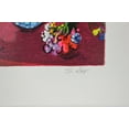thumbnail image 3 of Blue Vase serigraph, By Shlomo Alter -  Size: 12"L x 8"W, 3 of 6