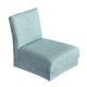thumbnail image 2 of Funda para asiento de silla con respaldo corto, funda para taburete de bar, para banquetes de cocina Azul, 2 of 8