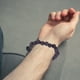 thumbnail image 4 of Pulsera de cruz con cuentas circulares hecha a mano para hombres y mujeres, joyería católica de moda para la fe y la oración, accesorio religioso, delicada pulsera de rosario, 4 of 7