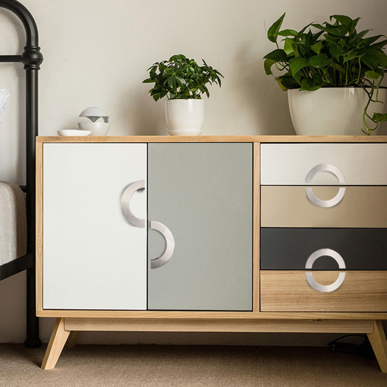 FitBest Zinc Alloy Modern Handles Drawer Pulls Kitchen Door