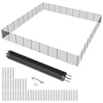 thumbnail image 2 of Emorefun Pool Fences for Inground Pools, 4' x 108' Mesh Pool Safety Fence with Stainless Steel Feet, Black, 2 of 9