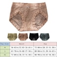 thumbnail image 3 of Gibobby Calzoncillos para mujer maidenform Bragas transpirables de cintura media sin costuras triangulares de encaje de Color sólido sexy para mujer(C,XL), 3 of 3
